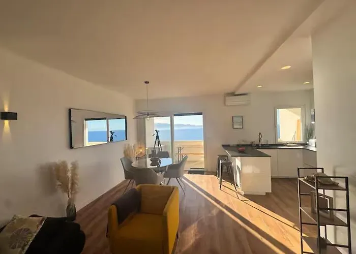 Magnifique Vue Mer, Spacieux Et Traversant Ajaccio (Corsica)