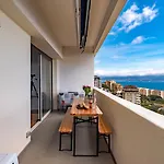 アパート Magnifique Vue Mer, Spacieux Et Traversant アジャクシオ