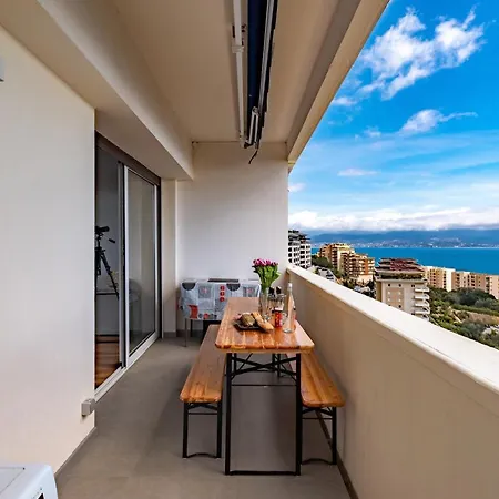 아파트 Magnifique Vue Mer, Spacieux Et Traversant 아작시오